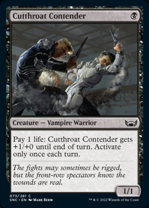 Cutthroat Contender [Foil]
