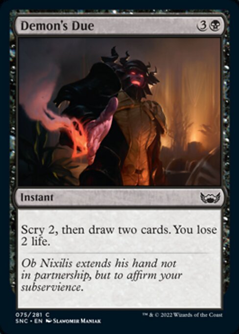 Demon's Due [Foil]