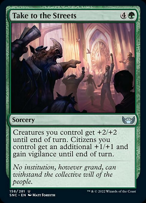 Take to the Streets [Foil]