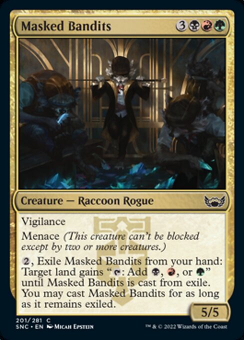 Masked Bandits [Foil]