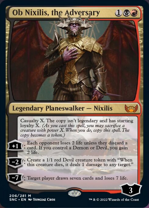 Ob Nixilis, the Adversary [Foil]