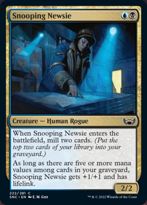 Snooping Newsie [Foil]