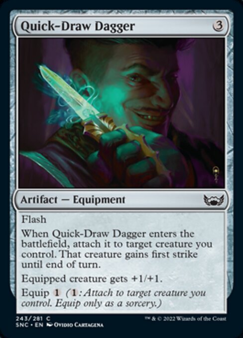 Quick-Draw Dagger [Foil]