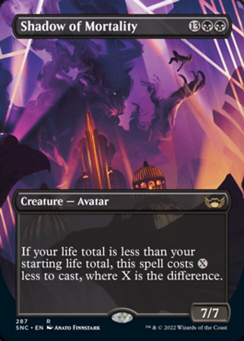 Shadow of Mortality [Borderless Foil]