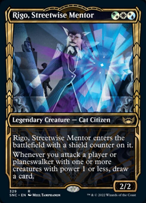 Rigo, Streetwise Mentor [Showcase Foil]