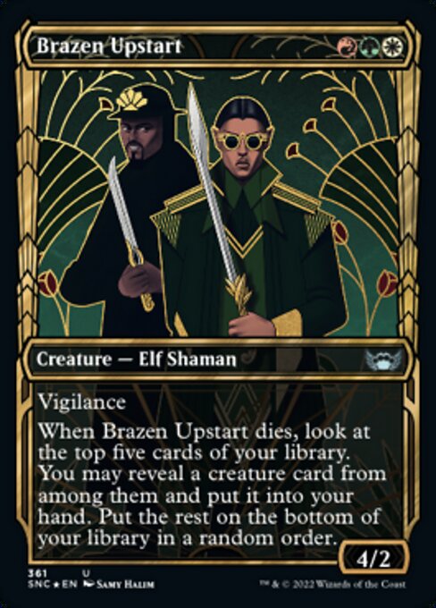 Brazen Upstart [Showcase Foil]