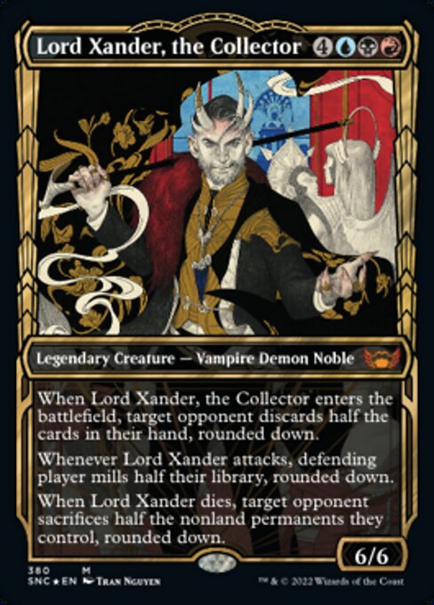 Lord Xander, the Collector [Showcase Foil]