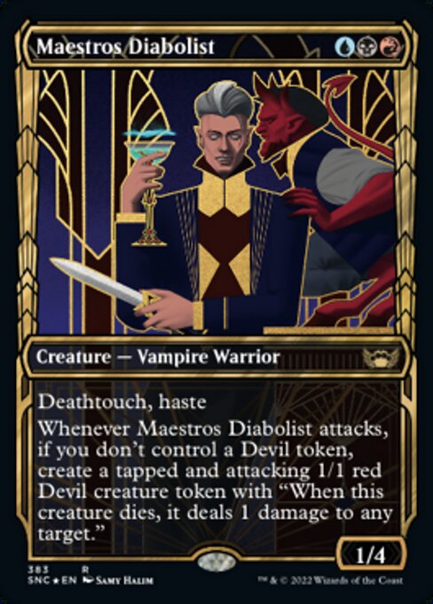 Maestros Diabolist [Showcase Foil]