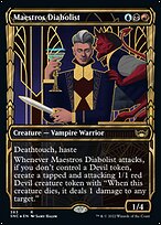 Maestros Diabolist [Showcase Foil]