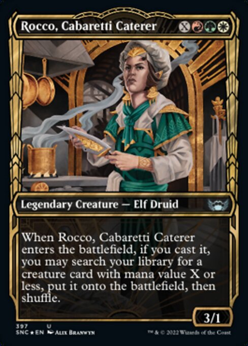 Rocco, Cabaretti Caterer [Showcase Foil]