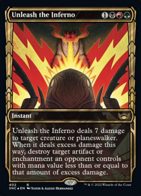 Unleash the Inferno [Showcase Foil]