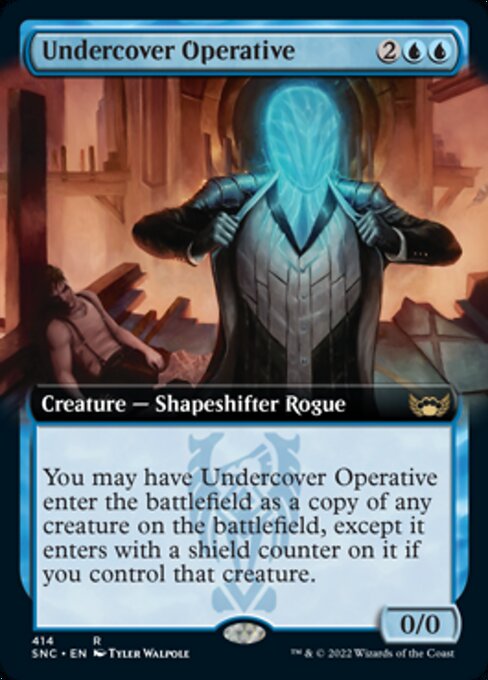 Undercover Operative [Extended Artwork Foil]