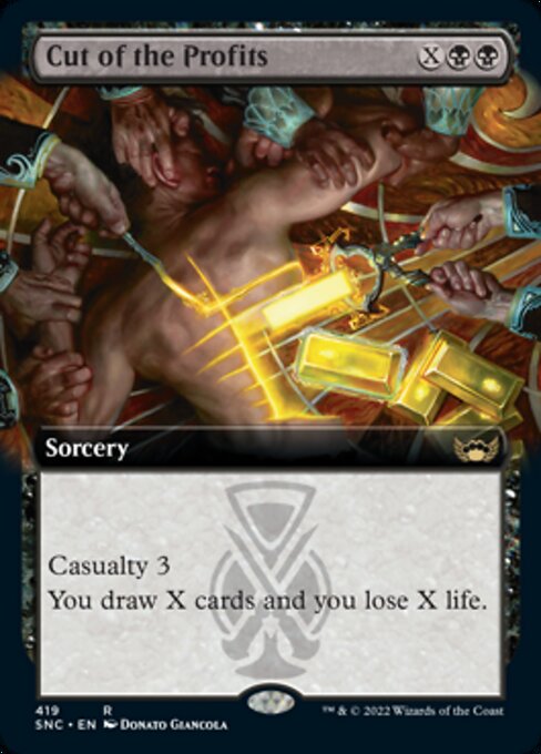 Cut of the Profits [Extended Artwork Foil]