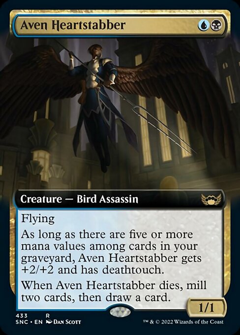Aven Heartstabber [Extended Artwork Foil]