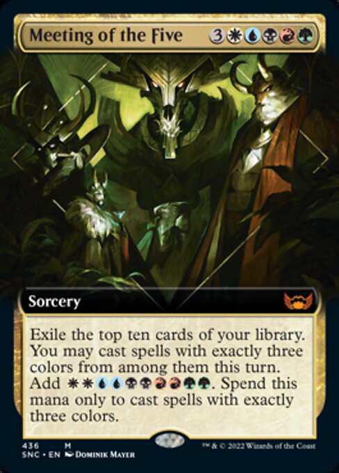 Meeting of the Five [Extended Artwork]