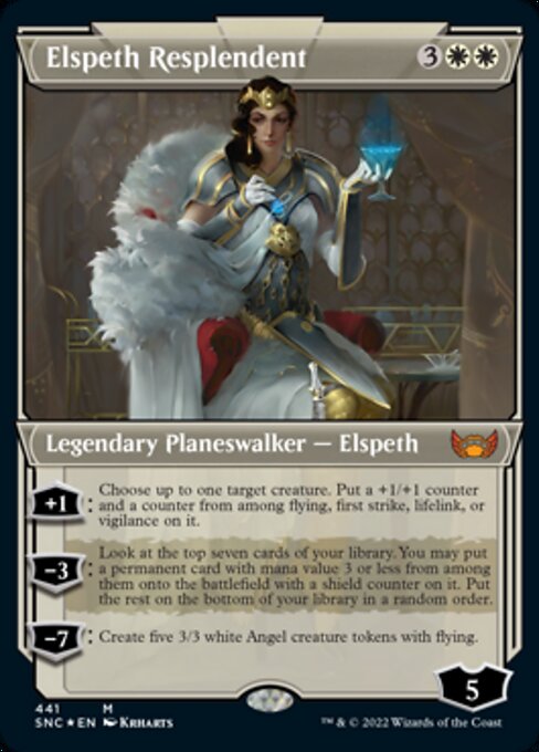 Elspeth Resplendent [Showcase Etched Foil]