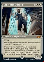 Sanctuary Warden [Showcase Etched Foil]