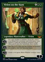 Vivien on the Hunt [Showcase Etched Foil]
