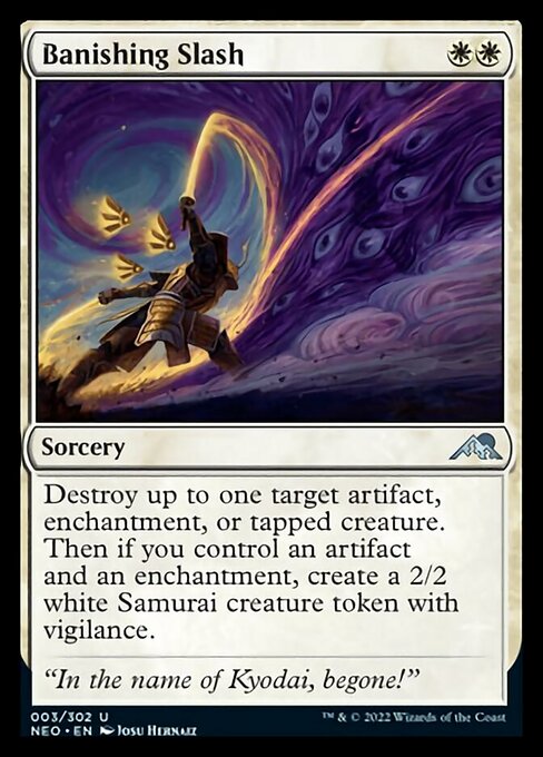 Banishing Slash [Foil]
