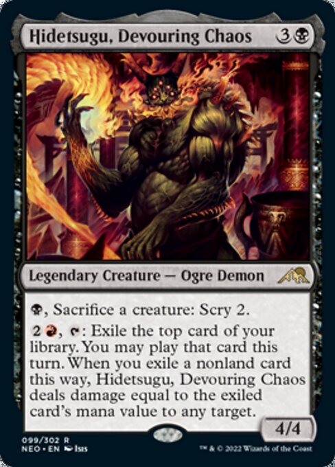 Hidetsugu, Devouring Chaos [Foil]