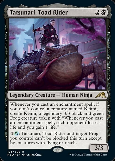 Tatsunari, Toad Rider [Foil]