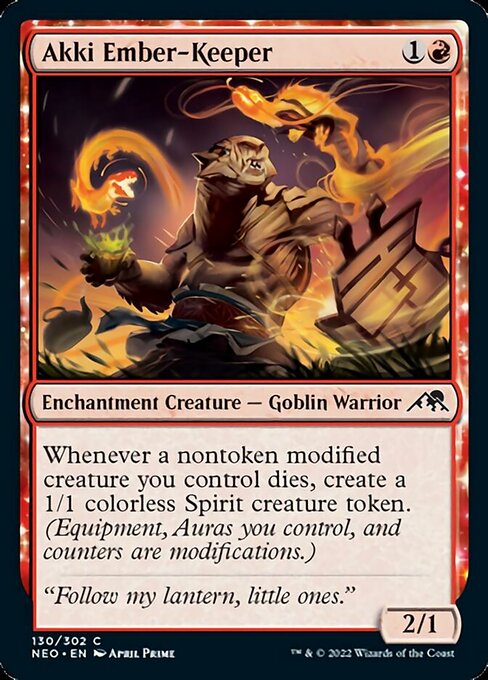 Akki Ember-Keeper [Foil]