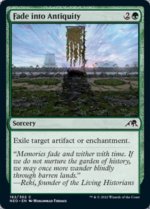 Fade into Antiquity [Foil]
