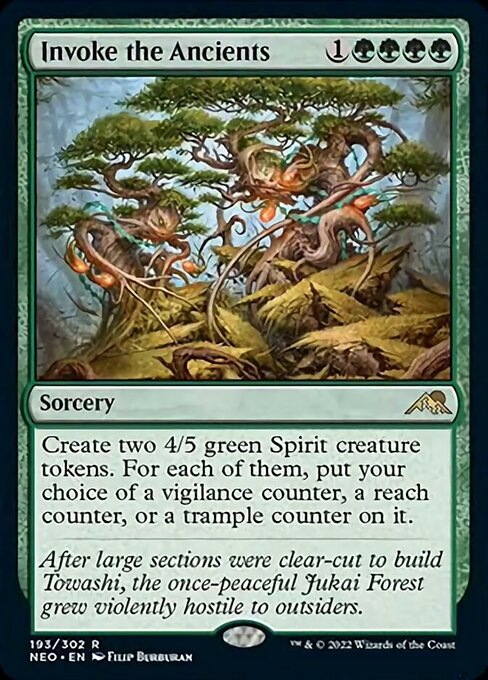Invoke the Ancients [Foil]