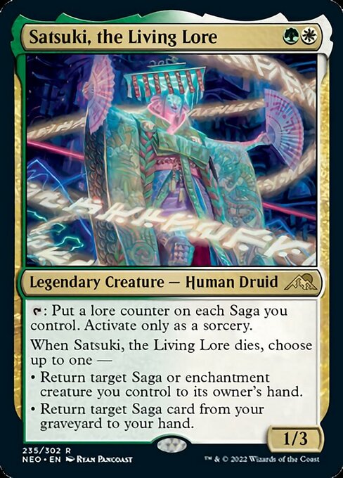 Satsuki, the Living Lore [Foil]