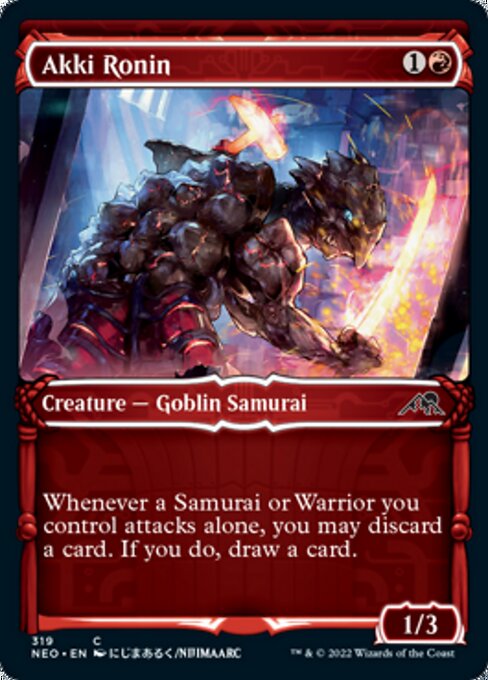 Akki Ronin [Showcase Foil]