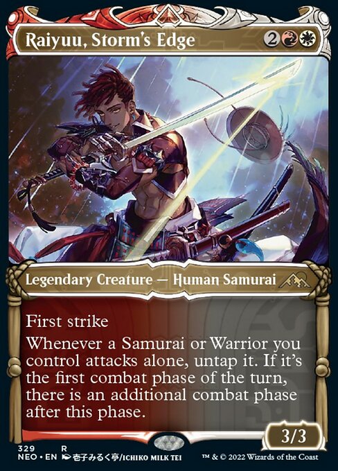Raiyuu, Storm's Edge [Showcase Foil]