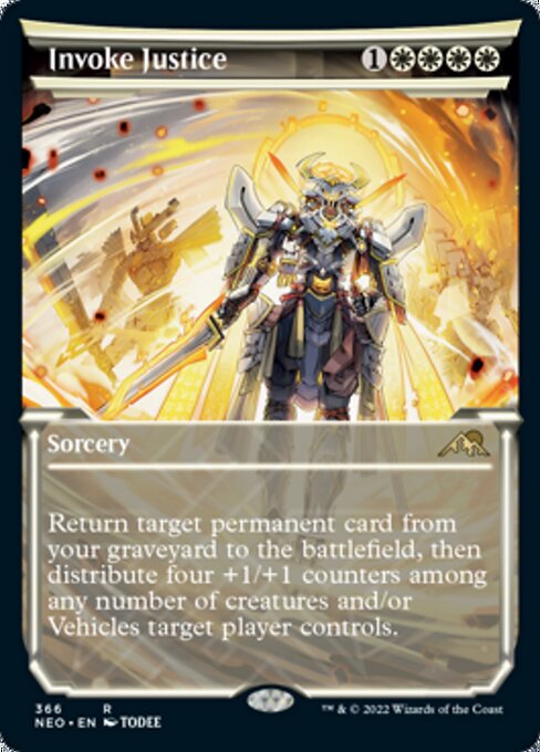 Invoke Justice [Showcase Foil]