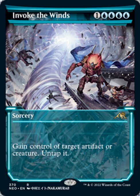 Invoke the Winds [Showcase Foil]