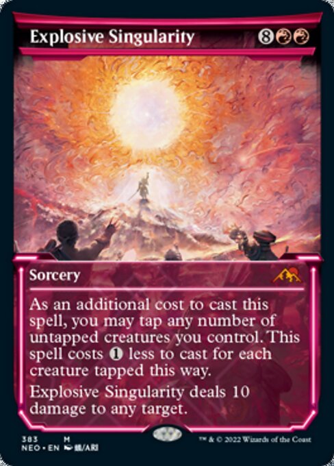 Explosive Singularity [Showcase Foil]