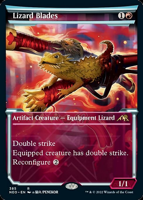 Lizard Blades [Showcase Foil]