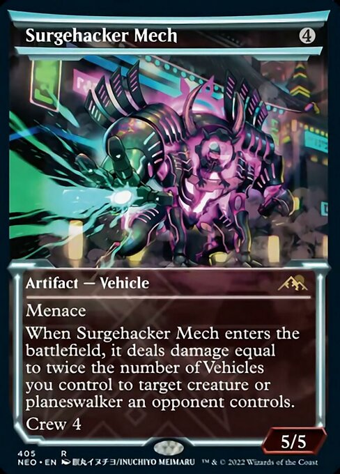 Surgehacker Mech [Showcase Foil]