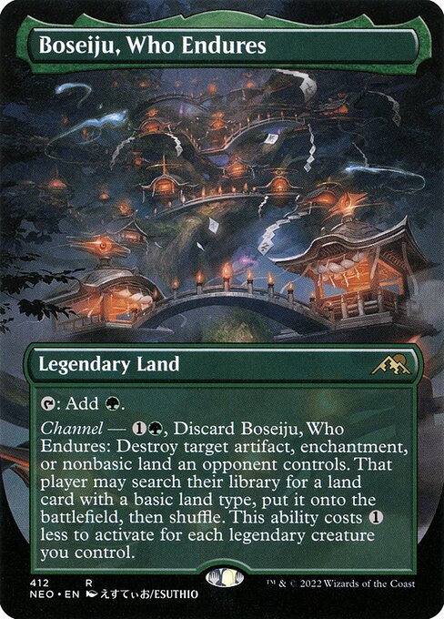 Boseiju, Who Endures [Borderless Foil]