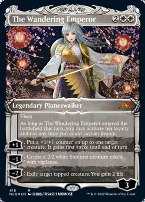 The Wandering Emperor [Showcase Etched Foil]