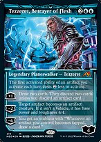 Tezzeret, Betrayer of Flesh [Showcase Etched Foil]