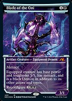 Blade of the Oni [Showcase Etched Foil]