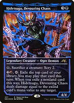 Hidetsugu, Devouring Chaos [Showcase Foil]