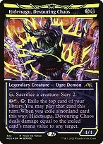 Hidetsugu, Devouring Chaos [Showcase Foil]