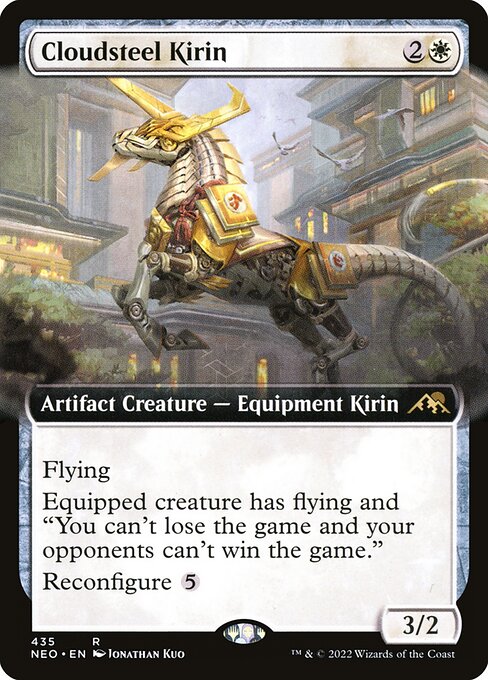 Cloudsteel Kirin [Extended Artwork Foil]