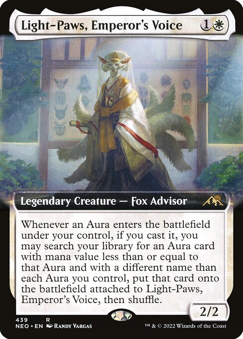 Light-Paws, Emperor's Voice [Extended Artwork Foil]