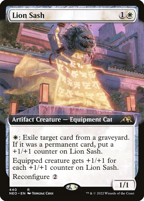 Lion Sash [Extended Artwork Foil]