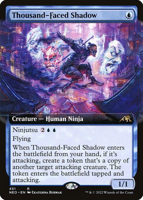 Thousand-Faced Shadow [Extended Artwork Foil]