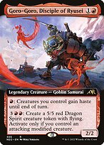 Goro-Goro, Disciple of Ryusei [Extended Artwork]