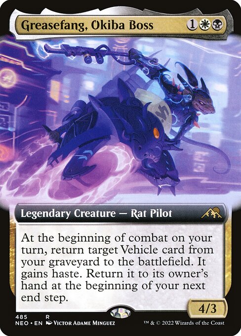 Greasefang, Okiba Boss [Extended Artwork]