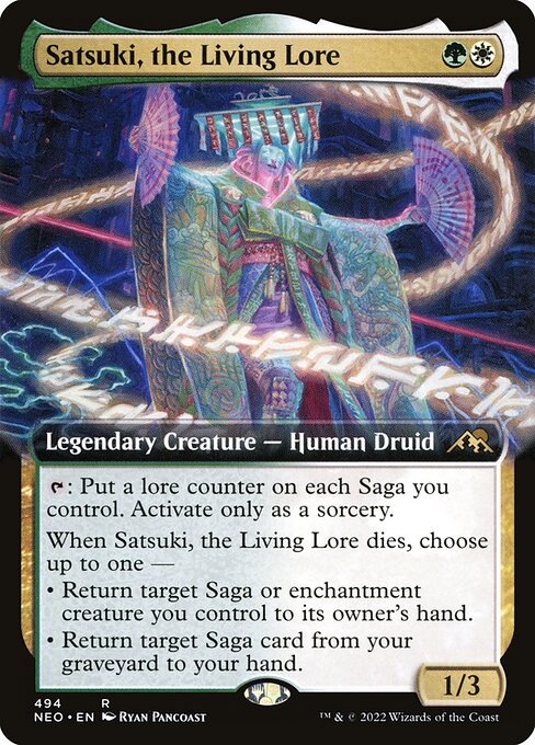 Satsuki, the Living Lore [Extended Artwork]