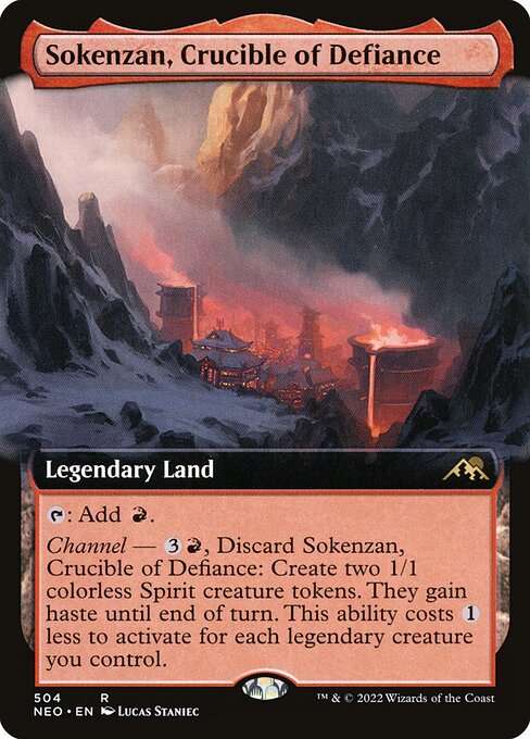 Sokenzan, Crucible of Defiance [Extended Artwork Foil]
